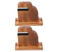 YARNOW 2 Pezzi Porta Skateboard da Parete in Legno, Supporto Regolabile | Montaggio Orizzontale, Fori Preforati e Ferramenta Inclusa, Bordi Lisci e Finitura Lucida