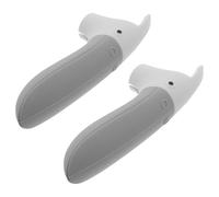 YARNOW 2 Pezzi Protezione Anticollisione per Maniglia Porta in Silicone, | Copertura per Ingressi e Camere, Assorbe Urti, Tutela Pareti e Finiture, Adatta a Case Animali