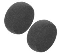 YARNOW 2 Pezzi Spugna Rotonda per Ceramica per Artisti e Hobbyisti, Nera | Assorbimento D’acqua, Uso Versatile e Riutilizzabile, per Scuole e Modellazione Dell’argilla