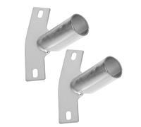 YARNOW 2 pezzi Staffa Manico Scopa in Ferro Supporto Adattatore Resistente per Manici Estensibili Accessorio per Ricambio Manico Scopa Comfort Ergonomico per Pulizia Efficiente