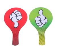 YARNOW 2 Pezzi Ti Tocco in Alto La Mano Classe Giudicare Piccolo Giù Ha Rispondi Pagaia Blu Sup Sì Segni Pagaia Per Il Voto Scolastico Insegnamento Di Materiali Di Consumo Mini Paddle Pvc