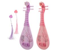YARNOW 2 Pipa Musical Instrument For Children Early Education With Sound And Light Small Stringed Instrument Decor For Family Sensory Stimulation And Musical Skill Development
