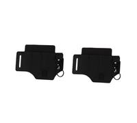 YARNOW 2 Pz Borsa degli attrezzi cinture militari kit ufficio guinzaglio kit utensili valigetta portautensili portatile tasca portautensili in vita pelle artificiale Black