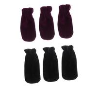 YARNOW 2 Set Copertura Del Pedale Del Pianoforte Maniche Protettive Per Piedini Per Pianoforte Copripedali Per Pianoforte Guaine Protettive Per Pedali Di Pianoforte Nero Dorato