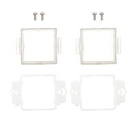 YARNOW 2 set di kit adattatori per montaggio a pannello con copertura protettiva frontale e viti, pannello di protezione per interruttori digitali di pressione/vuoto per interni