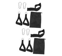 YARNOW 2 set Maniglie Resistenti per Bande Fitness Impugnature Professionali per Elastici Allenamento Accessori Yoga per Palestra Casa e Allenamenti con Traspirante