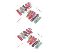 YARNOW 2 Set per Palestra Ribbon per Stelle Ribbons Danzanti Fibra Nylon Colorato 2 * 2