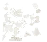 YARNOW 2 Set Stradali Educativo con Stradali Insegna della Sicurezza da Vivaci Design Realistico per Stimolare Immaginazione dei