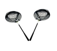 YARNOW 2 Set Telescopiche Pieghevoli Inossidabile per Guadino per Attività Al e Facile Trasportare e Riporre