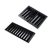 YARNOW 2 Vassoio per Fiches da Poker per Organizzazione e Stoccaggio su Tavolo Design Elegante e Superficie Liscia per Giochi da Tavolo
