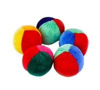 YARNOW 20 Pezzi Giocattoli colorati di sabbia palla da giocoliere per borsa da giocoliere in tessuto palline da giocoliere palla giocattolo da giocoliere Colorato Colore Casuale