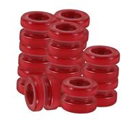 YARNOW 20pezzi Corde per Chitarra Acustica in Acciaio Perline Colorate e Estremità Sfera per Rimontaggio e Sostituzione di Corde Accessori per Chitarra