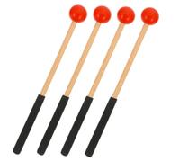 YARNOW 2paia Mazzuoli Di Legno Per Batteria Bacchette Per Percussioni Mazzuoli Per Marimba Timpano Tamburello Strumenti Musicali Compatibili Xilofono e Strumenti Percussione Duraturi e