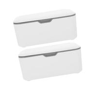 YARNOW 2pezzi Dispenser Per Salviette Riutilizzabile Contenitore Per Salviette Per Ragazza Scatole Per Design Leggero e Compatto Per Bagno o Cameretta