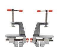 YARNOW 2pezzi Morsa Mini Multifunzione Da Tavolo Compatta e Leggera Per Fai Da Te Gioielleria e Lavorazione Del Strumenti Per Hobby e Progetti Artigianali