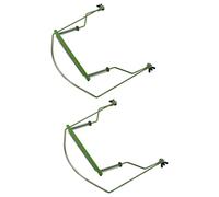 YARNOW 2pezzi Supporto per Armonica Supporto per Collo Regolabile per Armonica in Metallo Accessorio per Musicisti per Mani Libere Compatibile la Maggior Parte delle Armoniche Bocca