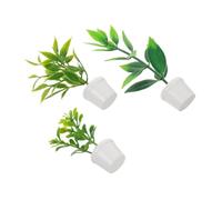 YARNOW 3 Di Accessori Per Decorazioni Per Case Delle Bambole Mini Piante Per Case Delle Bambole Mini Fiori In Vaso Piante Micro Oggetti Di Per Paesaggi Decorazioni Per
