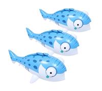 YARNOW 3 Pesci Gonfiabili Giocattolo Piscina Galleggiante Forma di per Decorazioni Tema Accessori Compleanno e Giochi d