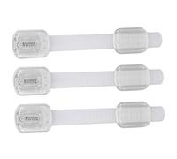 YARNOW 3 Pezzi Blocco del mobile blocco del cassetto primo sicurezza dei Cinghie ragazzo serrature di sicurezza per serrature per armadietti a prova di addominali