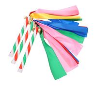 YARNOW 3 Pezzi Campana a Mano Oggetti Di Scena Allegria Puntello Cheerleader Incoraggiante Ritmico Ginnastica Squadra Forniture Colore Oggetto Di Danza Prop Di Applausi Colorato Plastica