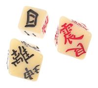 YARNOW 3 Pezzi Divinatori Multi Faccette Accessori per Giochi con Esoterici