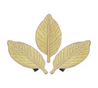 YARNOW 3 Pezzi Forcina a Foglia Verde Barrette Lascia Mollette Accessori Per Per Donna Molletta Mollette Per Per Folti Da Donna Clip Verde Chiaro Lega Di Zinco