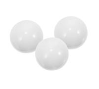 YARNOW 3 Pezzi Perle di precisione Ruota Gioco della Roulette Perline rotanti Rotante Filatura Accessorio di Gioco Perlina Rotonda Perline per la Lavorazione Resina Bianca