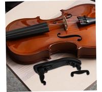YARNOW 3 Pezzi Poggiaspalla Per Violino Violino Resta Di Spalla Per Viola Resta Di Spalla Viola Regolabile Poggiaspalla Resto Del Piede Di Chitarra Pad Strumento Nero Plastica