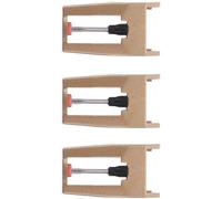 YARNOW 3 Pezzi Puntine per Giradischi in Vinile Ago di Ricambio in Rubino e Alluminio Puntine per Dischi D’epoca Compatibili Accessori per Giradischi Adatti a Vinili