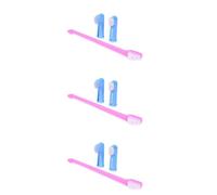 YARNOW 3 Pz spazzolino da denti per animali domestici pennelli per le dita spazzolino da denti per cani spazzolino cane igiene degli animali domestici il cane