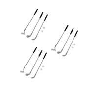 YARNOW 3 Set Mini Golf Club in per Casa delle e Palline Miniature per Decorazione Desktop e DIY