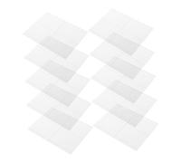 YARNOW 30 Buste Protettive per Carte da Collezione Set da Pagine Trasparenti Multifunzionali per Raccoglitori per Giochi Carte e Segnalibri Materiale Resistente e Leggero
