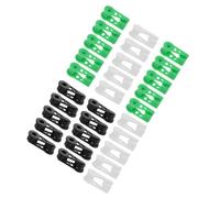 YARNOW 30 Pezzi Clip per Piegare Piante Regolabili 360° in Plastica Multicolore per Allenare Steli e Rami Supporti Riutilizzabili per Giardinaggio di Melo Pero e Pesco