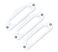 YARNOW 3pezzi Anelli Di Ricambio Per Pickup Per Chitarra Elettrica Anelli Per Pickup Single Coil Per Riparazione Sostituzione Supporto in Metallo Per Montaggio Diretto