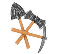 YARNOW 3pezzi Dwarf Costume Props Foam Pickaxe Shovel Axe for Cosplay Halloween Parties Stage Performances Realistic Decorative Accessories