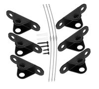 YARNOW 3sets Cinghie Di Sicurezza Per Mobili Di Ancoraggi Antiribaltamento Per Proteggere e Mobili Realizzati Inossidabile e Laminato Freddo Facili Da Installare e Resistenti