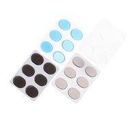 YARNOW 4 Fogli pad muto tamponi in gel smorzatori tamburo Pratica smorzamento drum pad chiave tampone smorzatore del rullante pad mute per batteria ammortizzatori a tamburo Gel di silice