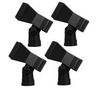 YARNOW 4 Pezzi Clip Per Microfono Adattatore a Vite Per Asta Microfonica Microfono a Clip Usb Supporto Per Gancio Per Microfono Supporto Per Microfono Senza Fili Filo Di Rame Nero