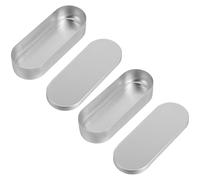 YARNOW 4 Pezzi Contenitore Compatto per Strumenti da in Alluminio 20ml Resistente a Deformazioni per in