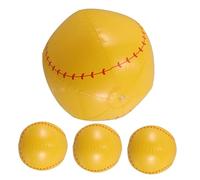 YARNOW 4 Pezzi Di Palla Da Spiaggia Gonfiabile Per L'Estate Giocattolo Per Feste In Piscina Forniture Per Feste Di Baseball Giocattolo Estivo Per Piscina Palla Da Spiaggia Per