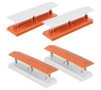 YARNOW 4 Pezzi Di Piattaforma Ferroviaria Stazione Ferroviaria Paesaggistica Giocattoli Da Casa Delle Bambole Mini Roba Mini Casa Delle Bambole Bambola Addominali Colore Casuale