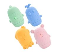 YARNOW 4 Pezzi favore dei giocattolo da bagno per giocattolo per la doccia del giochi d'acqua da bagno per giocattoli per Gel di silice