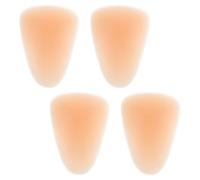 YARNOW 4 Pezzi Ginocchiere Sportive in Silicone Beige, Adesive | Protezione Anticaduta Cuscinetti Ispessiti, Vestibilità Aderente, per Yoga e Allenamenti Indoor