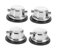 YARNOW 4 Pezzi Heavy Duty Double End Drum Lugs Replacement Parts For Snare Drum Percussion With Enhanced Sound Clarity And Secure Attachment