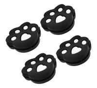 YARNOW 4 Pezzi Smorzatori di Vibrazioni in Silicone per Racchetta da Tennis Leggeri e Compatti per Uso in Campo e Allenamenti