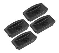 YARNOW 4 Pezzi Supporto in Gomma per Rastrelliera per Manubri Cuscinetto Ammortizzante per Rastrelliera per Bilanciere Ammortizzatore per