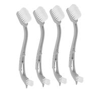 YARNOW 4 Pulizia Gabbie Uccelli con Sostituibile Lungo Ergonomico per Pulizia Profonda e Accesso Facile Ogni Accessorio Pratico per Gabbie Animali