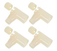 YARNOW 4 Set Connettori per Carrozzina in Plastico Beige Supporto Affidabile e Facile Posizionamento per Culla e Dondolo per Ragazzo Ragazza