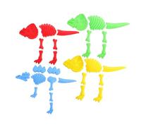 YARNOW 4 Set Giocattoli per stampo di dinosauro sabbia e falda freatica muffa sabbiera giocattoli di sabbia da spiaggia per di sabbia di dinosauro plastica