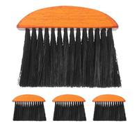 YARNOW 4 spazzole per la Pulizia della Stufa a Legna: spazzole per Scopa a Mano per Attrezzi da - Piccola Spazzola per la Pulizia del bancone del braciere per la Cura dell'auto